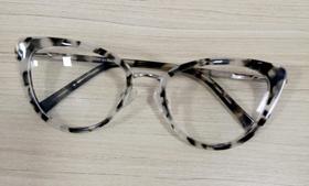 Armação acetato animal print