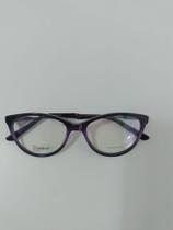 Armação acetato Feminino Haste metal