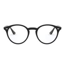 Armação acetato redonda preta - ray ban preto