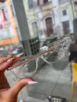 Armação Acetato transparente