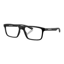 Armação arnette an 7249 2900 51 preto fosco pequeno