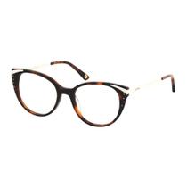 Armação Carmim CRM41304C2 Acetato Tartaruga Feminino 52mm Armação Carmim CRM41304C2 Acetato Tartaruga Feminino 52mm