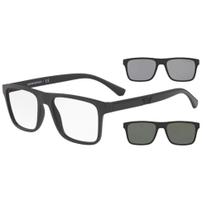 Armacao clipon emporio armani ea4115 58011w54 Armacao clipon emporio armani ea4115 58011w54