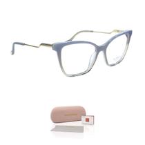 Armação de Grau Ana Hickmann Vivi 3 H04 Clip On Crystal Blue