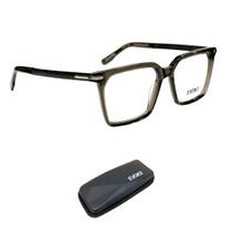 Armação de Grau Evoke EVK RX74 H02 Crystal Gray Total