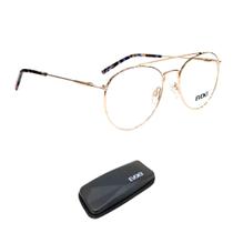 Armação de Grau Evoke For You DX104 04A Rose Gold Metal Armação de Grau Evoke For You DX104 04A Rose Gold Metal