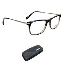 Armação de Grau Evoke For You DX150 D23 Crystal Black Blue Armação de Grau Evoke For You DX150 D23 Crystal Black Blue