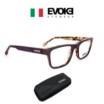 Armação De Grau Evoke For You Dx157 G11 Silver Brown Origina