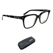 Armação de Grau Evoke Split 02 G21 Black Crystal Blue Total