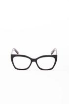Armação de Grau Feminina Moderna cor Preta Acetato Premium Modelo Quadrado Armação de Grau Feminina Moderna cor Preta Acetato Premium Modelo Quadrado