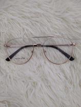 Armação de grau, ferrinho, dourada