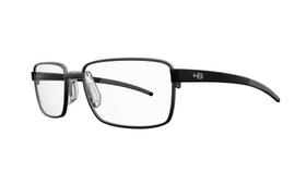 Armação de grau hb duotech 0291 matte graphite matte black