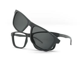 Armação de grau hb switch 0351 matte graphite polarized Armação de grau hb switch 0351 matte graphite polarized