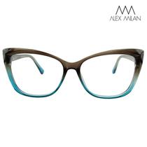 Armação De Grau Oculos Alex Milan 3004 C4