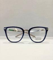 Armação de grau Platini modelo 3170 cor azul escuro