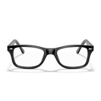 Armação de Grau Ray-Ban Quadrado Preto 0RX5228 2000 55