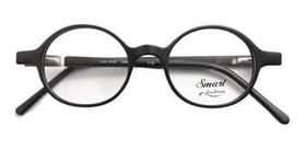 Armação De Grau Smart Oculos Redondo 1240 Preto