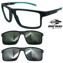 Armação de Grau Swap 5 Mormaii 6127 K04 com 2 Clipons GP Armação de Grau Swap 5 Mormaii 6127 K04 com 2 Clipons GP