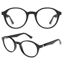 Armação de Grau YOUY Y6024 Preto Brilho Tam 50 Armação de Grau YOUY Y6024 Preto Brilho Tam 50