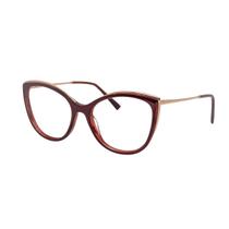 Armação De Óculos Ana Hickmann Ah6383n C01 Vermelho Brilho