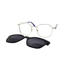 Armação De Óculos Atitude Attach Aurora 04b Dourado Brilho Armação De Óculos Atitude Attach Aurora 04b Dourado Brilho