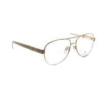 Armação De Óculos Bulget Bg1432 04b Dourado Brilho