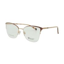 Armação De Óculos Bulget Bg2165 10a Dourado Brilho Armação De Óculos Bulget Bg2165 10a Dourado Brilho