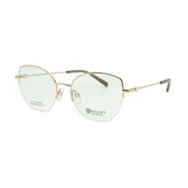 Armação De Óculos Bulget Bg2184t 04a Dourado Brilho