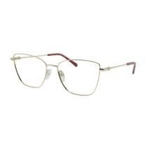 Armação De Óculos Bulget Bg2185t 04b Dourado Brilho