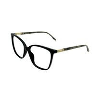 Armação De Óculos Bulget Bg4146 A01 Preto Fosco