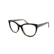 Armação De Óculos Bulget Bg7188 G21 Marrom Brilho Demi