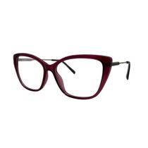 Armação De Óculos Bulget Bg7213i C03 Roxo Translúcido