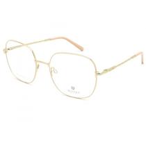 Armação de Óculos Bulget Occhiali BG1711 13A 55 Dourado Nude