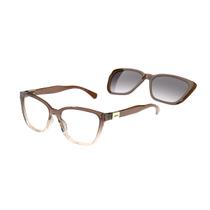Armação de Óculos Colcci Bandy 3 C6149j8757 Marrom Translúcido Degradê cat1 -