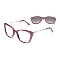 Armação De Óculos Colcci Bandy 4 Y C6272c2352 Bordô Brilho cat1 -