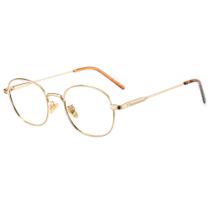 Armação de óculos Cyxus Oval Blue Light Blocking Metal 8562
