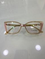 Armação de óculos de grau 100% acetato donatella feminino