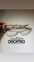 Armação de Óculos de Grau Feminina Nude