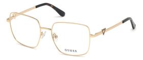Armação De Óculos De Grau Guess Gu2728 032 53 17 140 Dourado