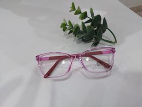 Armação de óculos de grau infantil rosa