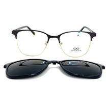 Armação de Óculos Difaty Clip-On HRC602 C6 52 18 135 Feminino Original