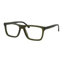 Armação De Óculos Evoke Evk Rx81 E12 Verde Fosco