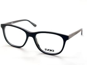 Armação De Óculos Evoke For You Dx49 A01 54 Preto Riscado