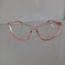 Armação de óculos femenina rose