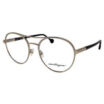Armação de Óculos Ferragamo SF2174 733 - Dourado 55