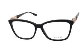 armação de óculos Guess mod gu50181 001