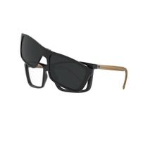 Armação De Óculos Hb Clip On Switch 0379 10103790261032 Preto Fosco