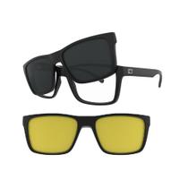 Armação De Óculos Hb Clip On Switch 0472 10104720243073 Preto Fosco