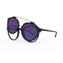 Armação De Óculos Hb Clip On Switch 0492 10104920243033 Preto Fosco