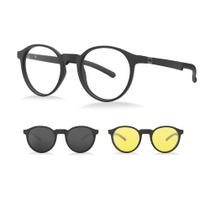 Armação De Óculos Hb Switch 0526 10105260243073 Preto Fosco